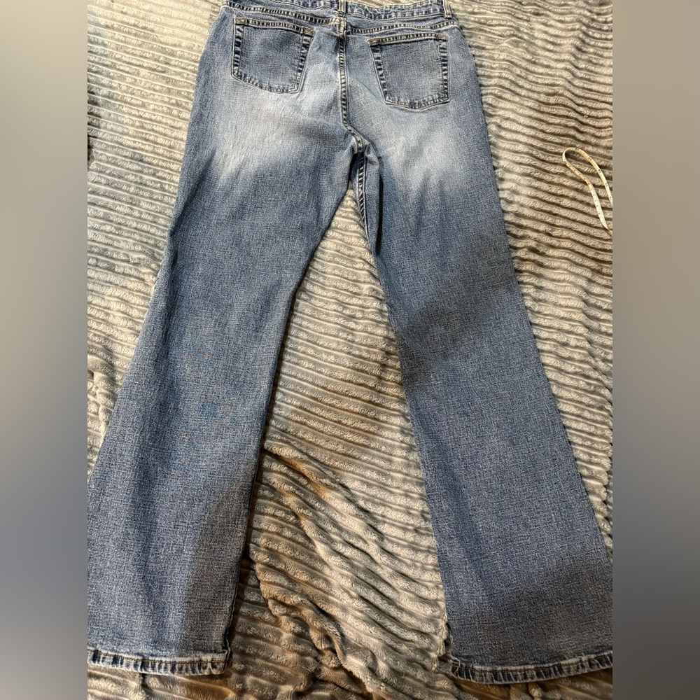 Vintage Mountain Lake Boot Cut Jeans . Sz 12 - Picture 5 of 16